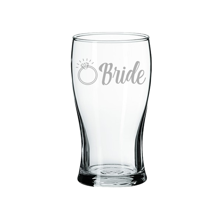 Verre gravé - Bride