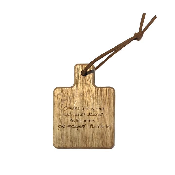 Verre gravé  - Cheers à tous ceux qui nous aiment