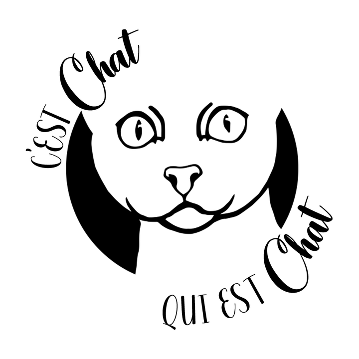 Verre gravé - C'est chat qui est chat