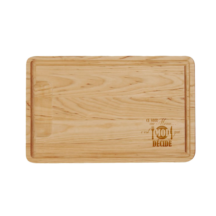 Verre gravé - Ce soir c'est moi qui décide