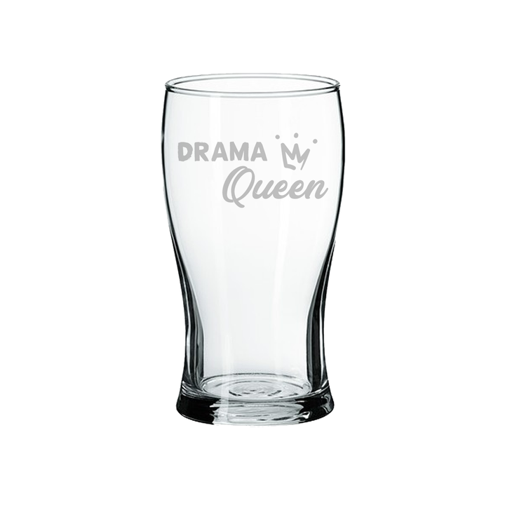 Verre gravé - Drama queen