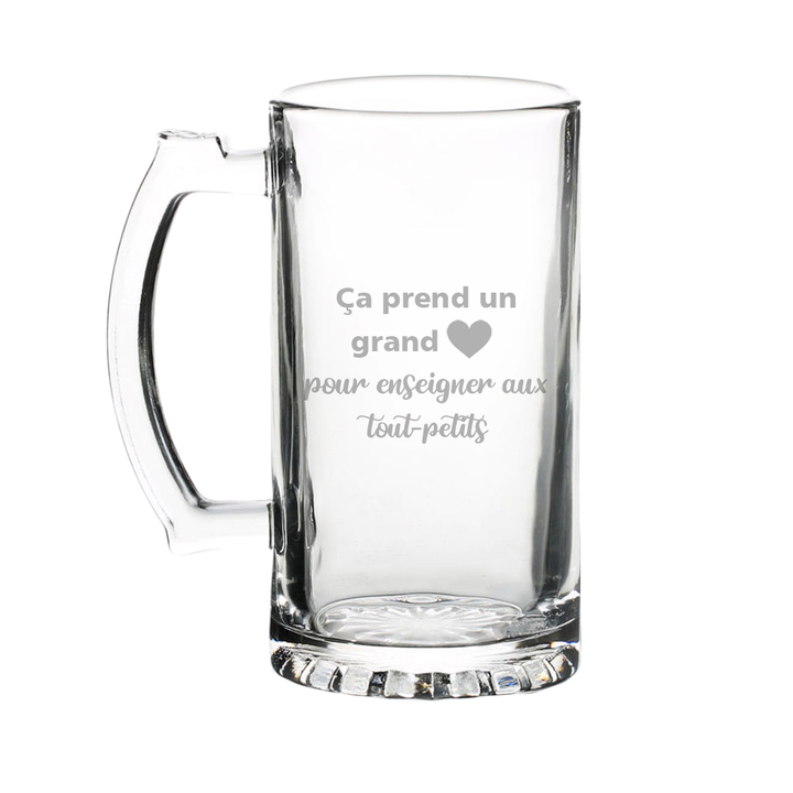 Verre gravé - Enseigner aux tout-petits