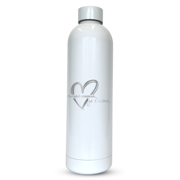 Verre gravé - Grand-Maman, je t'aime