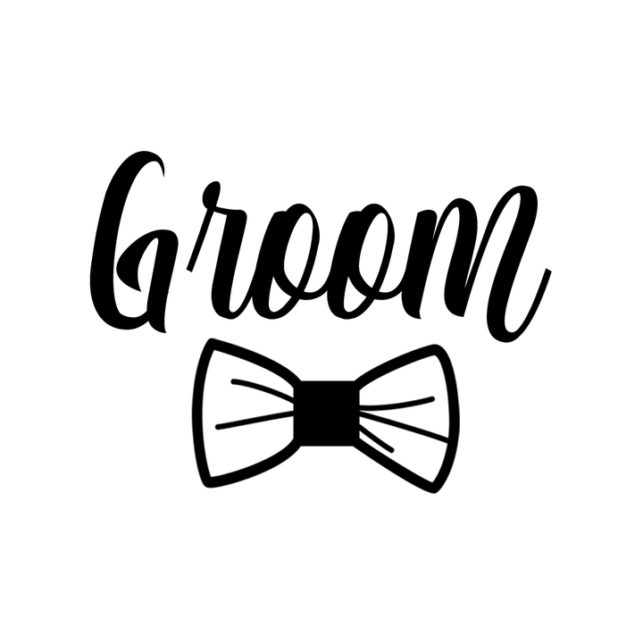 Verre gravé - Groom