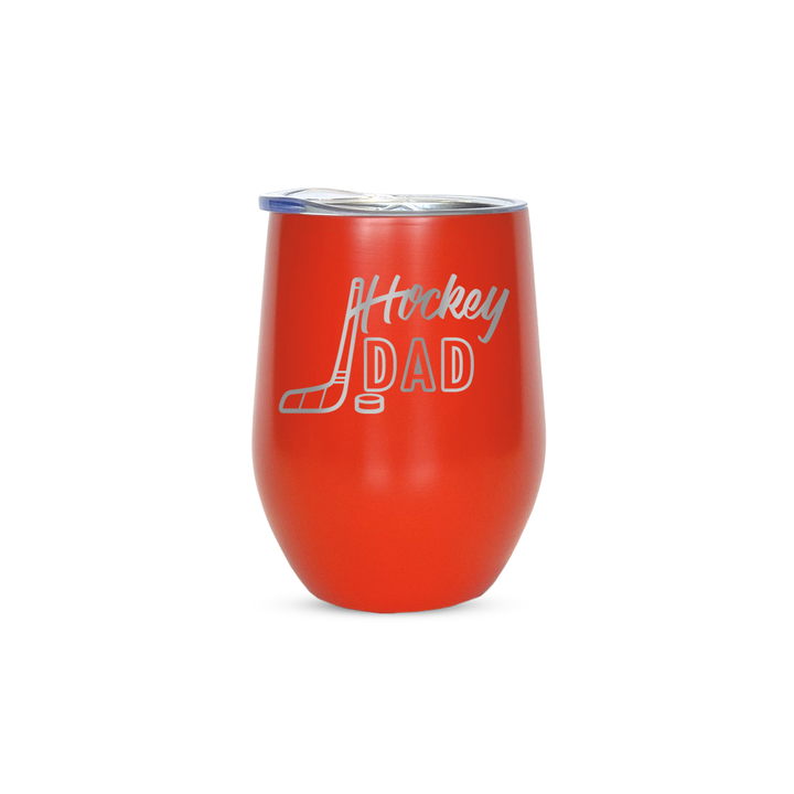 Verre gravé - Hockey Dad