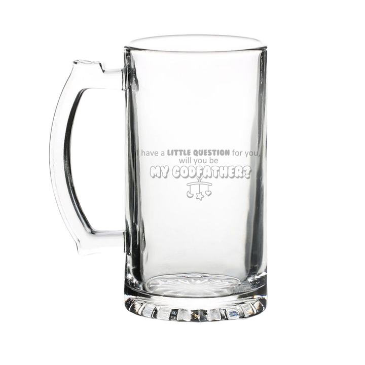 Verre gravé - I have a little question? GODFATHER