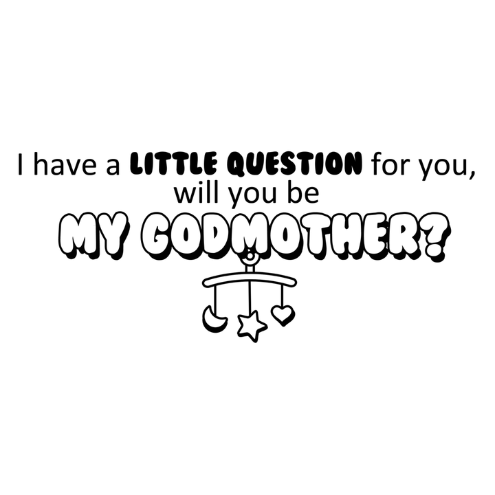 Verre gravé - I have a little question? GODMOTHER