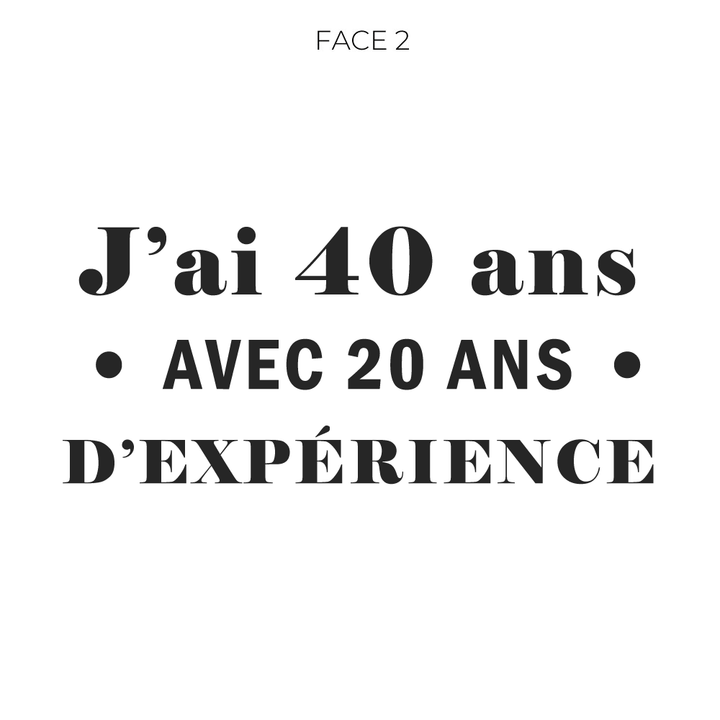 Verre gravé - Je n'ai pas 60 ans