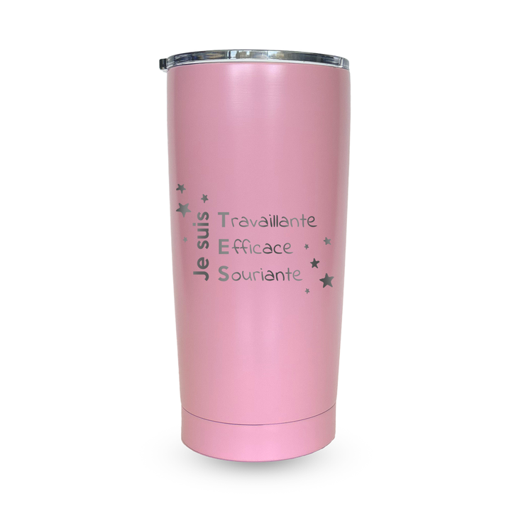 Verre gravé - Je suis TES