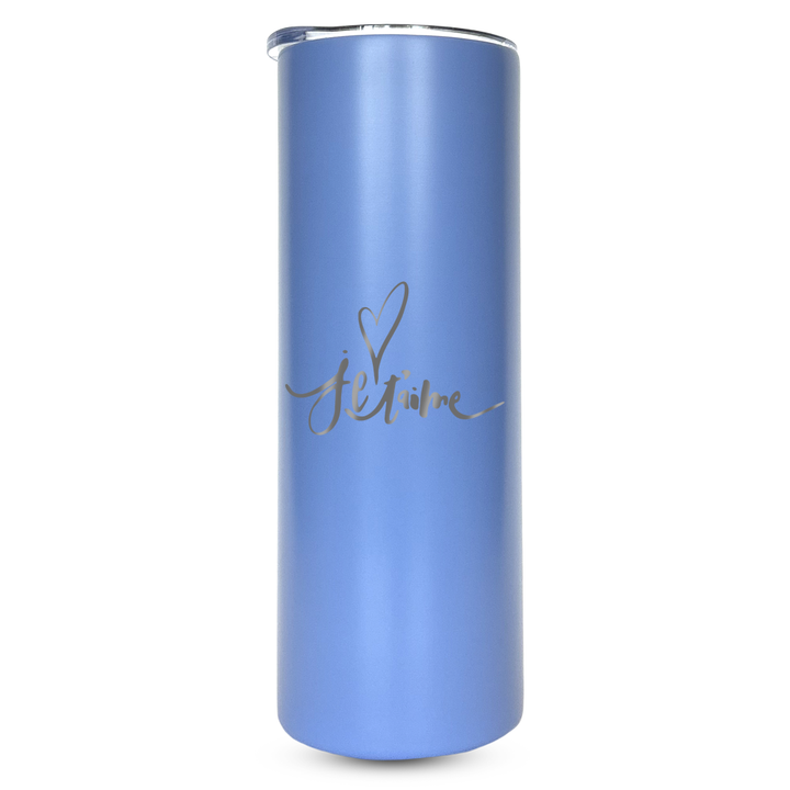 Verre gravé - Je t'aime