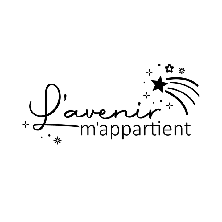 Verre gravé - L'avenir m'appartient