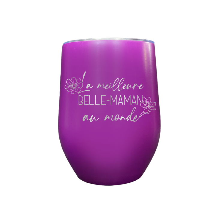 Verre gravé - La Meilleure Belle-Maman au Monde