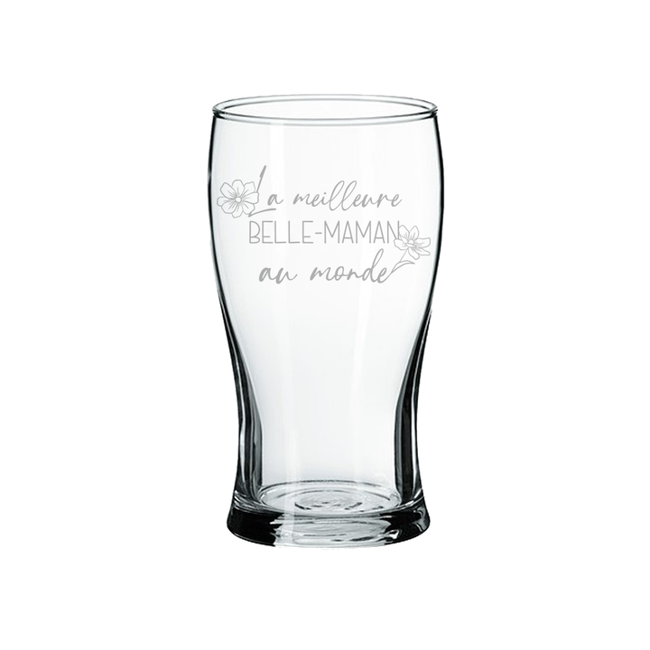 Verre gravé - La Meilleure Belle-Maman au Monde