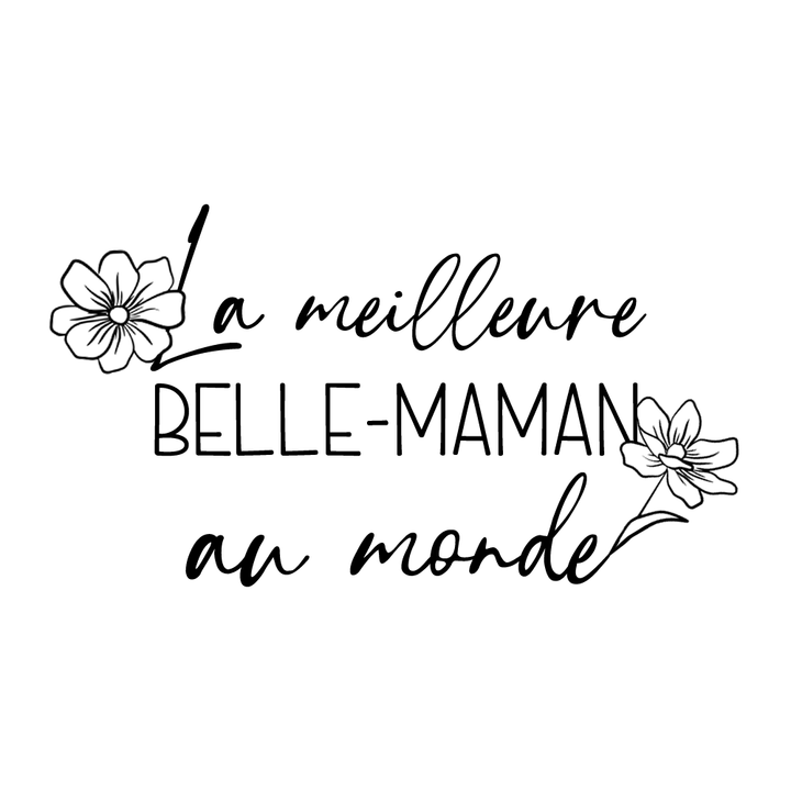 Verre gravé - La Meilleure Belle-Maman au Monde