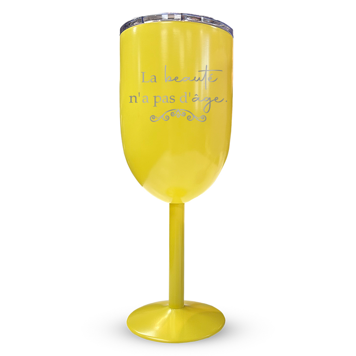 Verre gravé - La beauté n'a pas d'âge