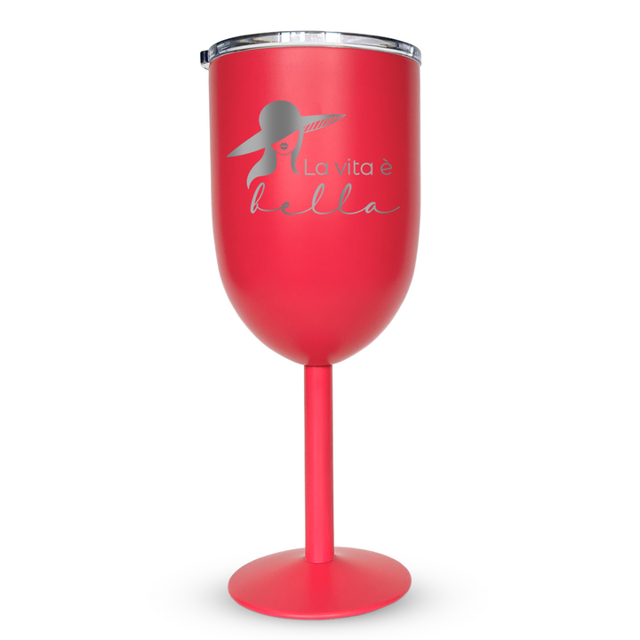 Verre gravé - La vita è bella