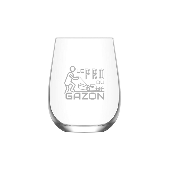Verre gravé - Le Pro du Gazon