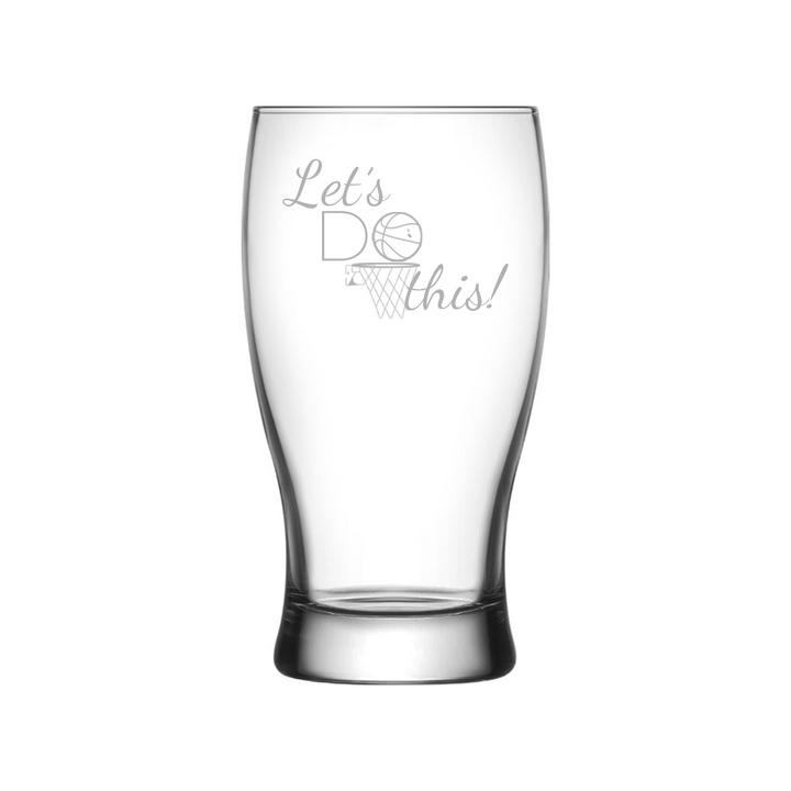 Verre gravé - Let's do this