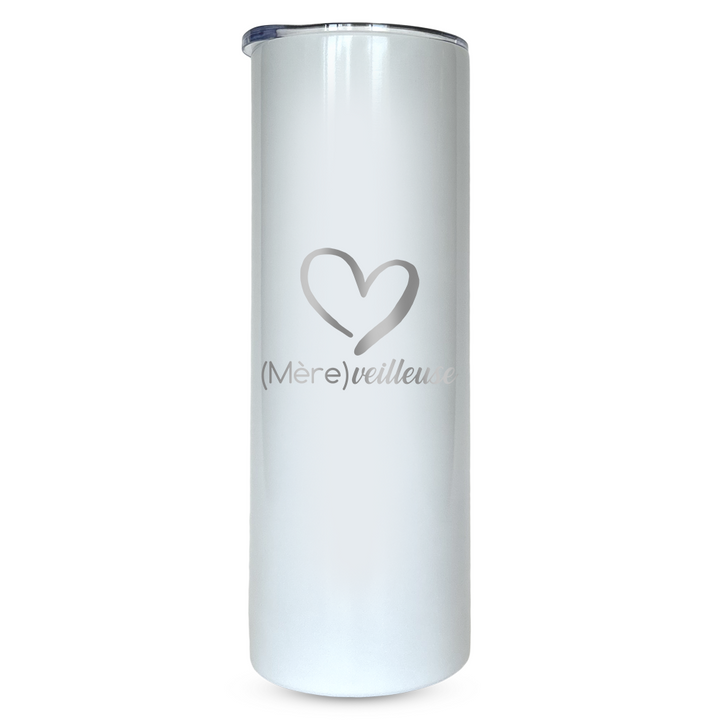 Verre gravé - (Mère)veilleuse