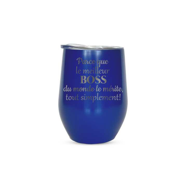 Verre gravé - Parce que le meilleur BOSS