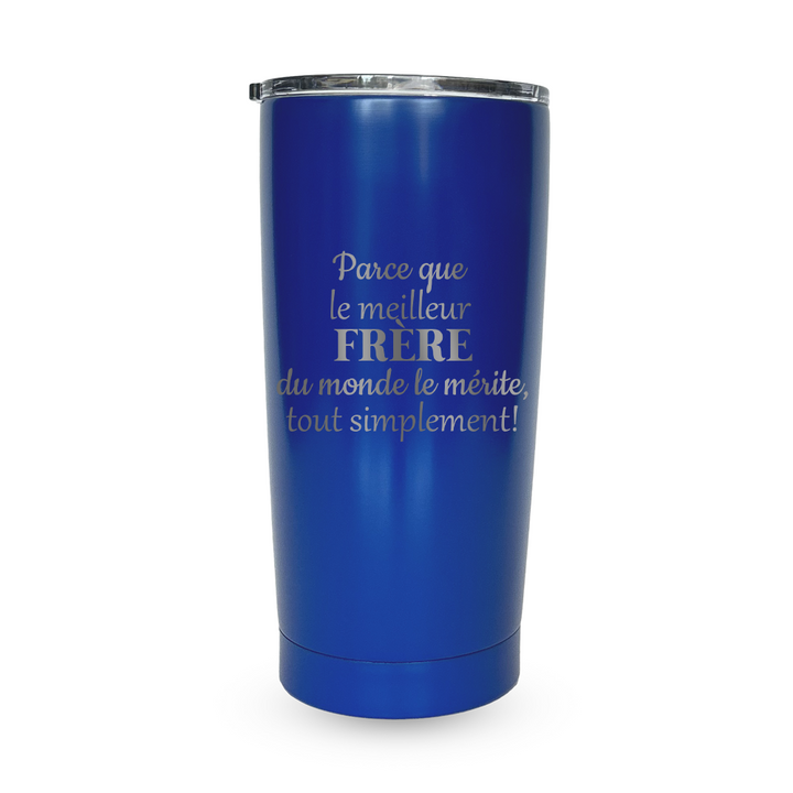 Verre gravé - Parce que le meilleur frère