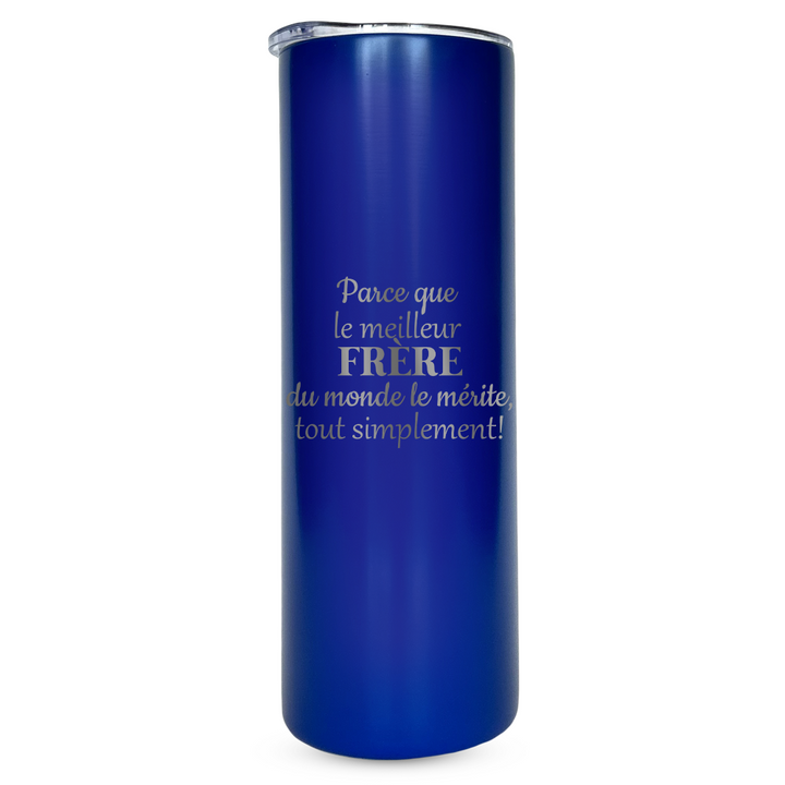 Verre gravé - Parce que le meilleur frère