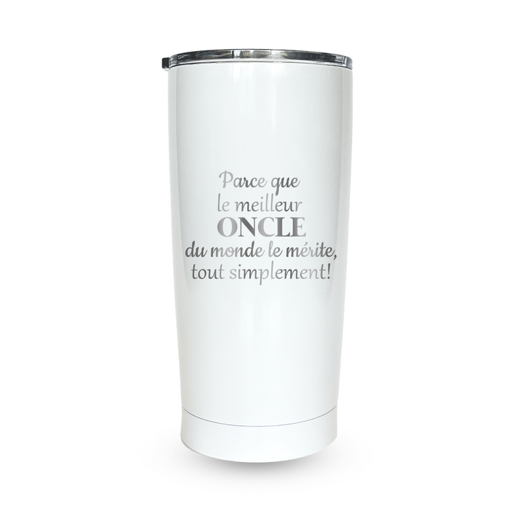 Verre gravé - Parce que le meilleur oncle