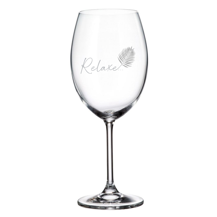 Verre gravé - Relaxe