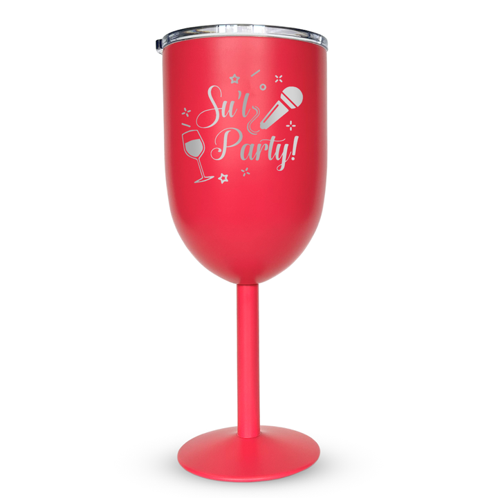 Verre gravé - Su'l Party