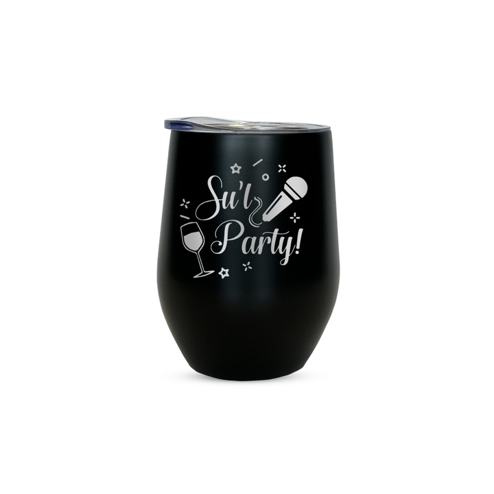 Verre gravé - Su'l Party