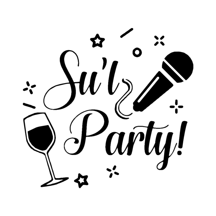 Verre gravé - Su'l Party