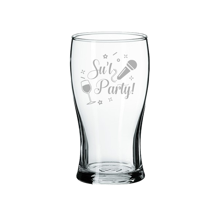 Verre gravé - Su'l Party