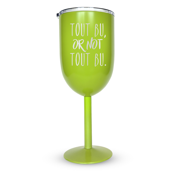 Verre gravé - Tout bu, or not tout bu