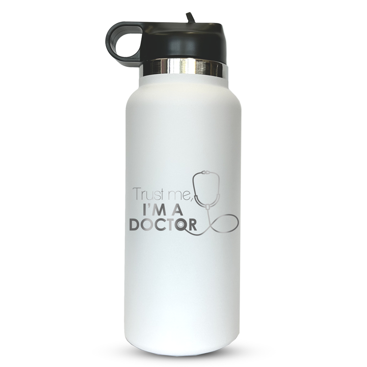 Verre gravé -Trust me, I'm a doctor