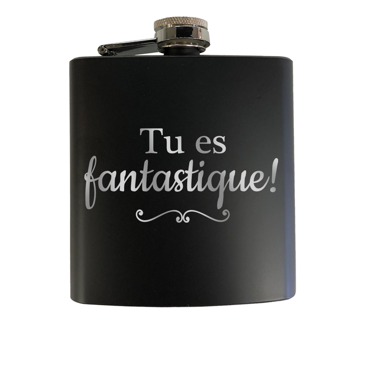 Verre gravé - Tu es fantastique!