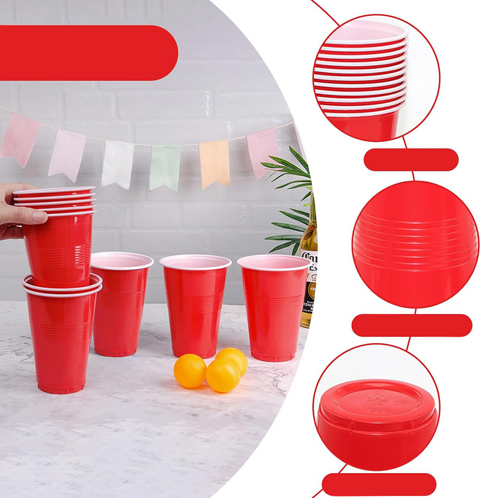 Jeu à boire - Beer Pong ''Kit de verre et balles''