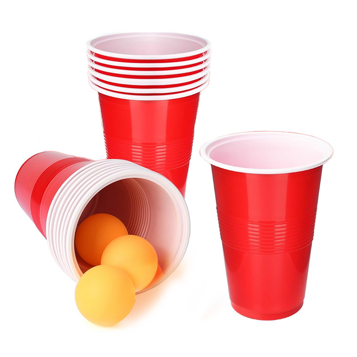Jeu à boire - Beer Pong ''Kit de verre et balles''