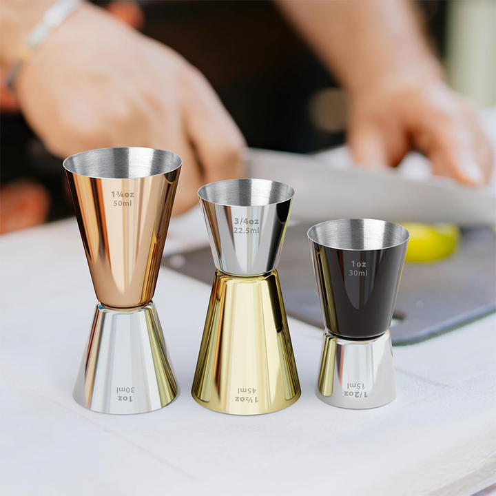 Ensemble 3 doseurs en métal - MIXTE