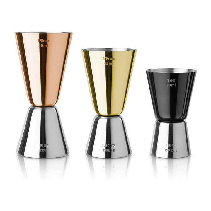 Ensemble 3 doseurs en métal - MIXTE