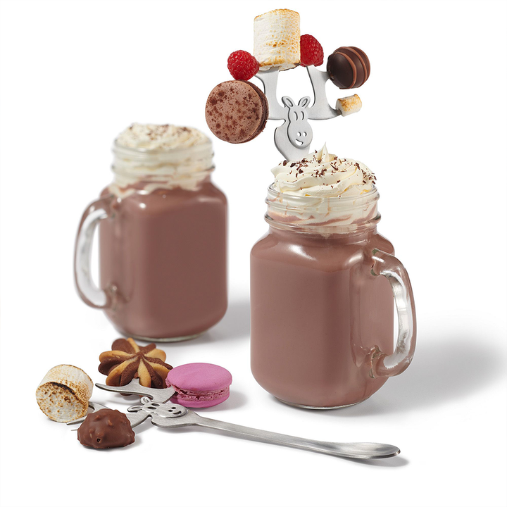 Pic & cuillère à chocolat chaud