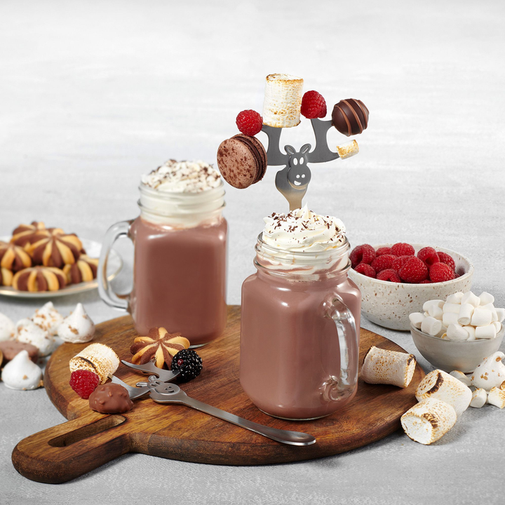 Pic & cuillère à chocolat chaud