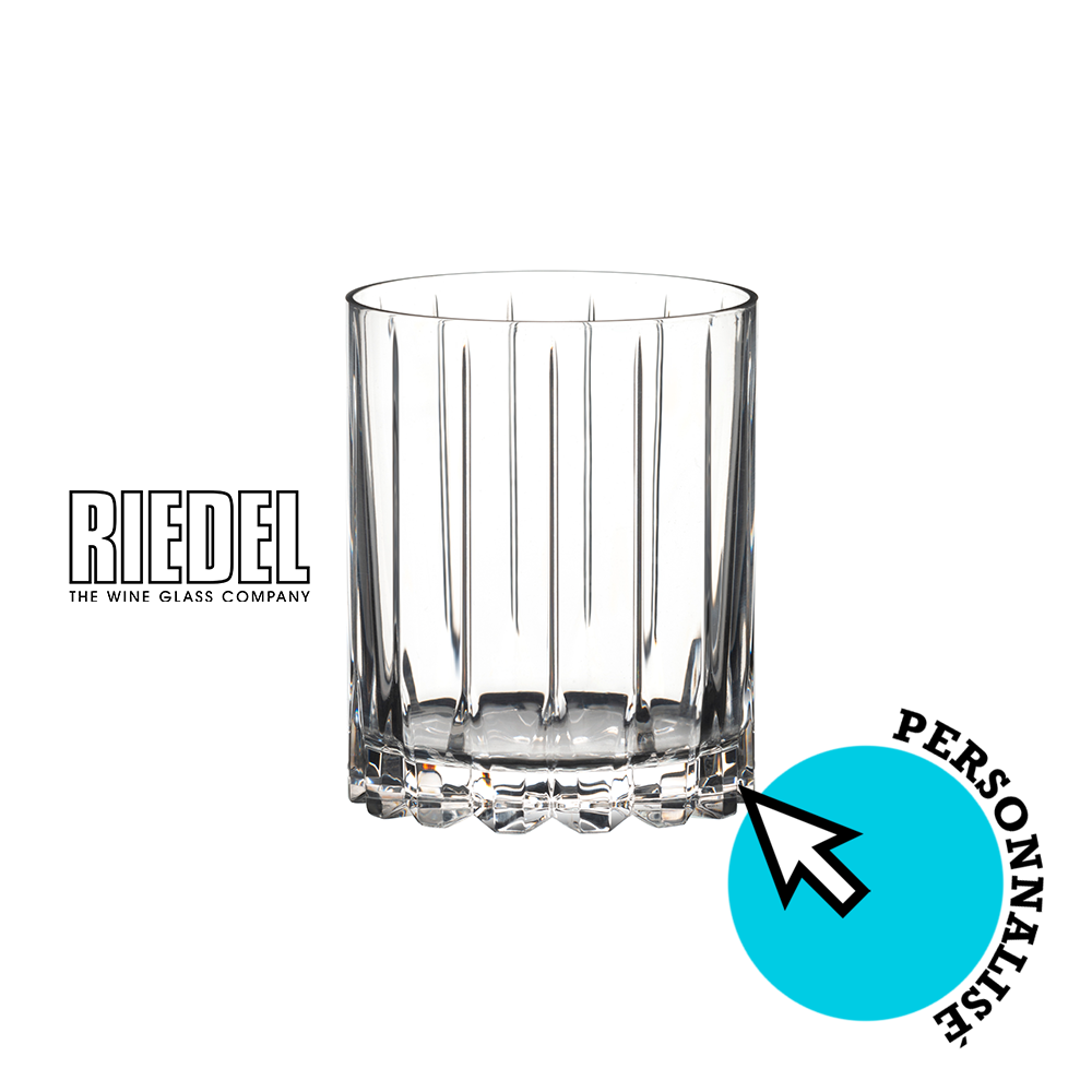 Verre whisky Double Rock RIEDEL personnalisable