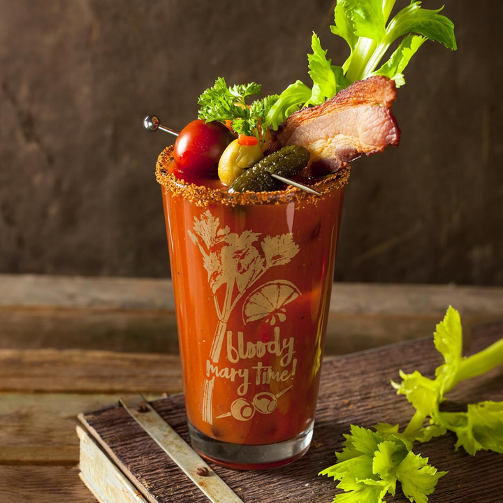 Ensemble de 3 verres ''Bloody Mary''