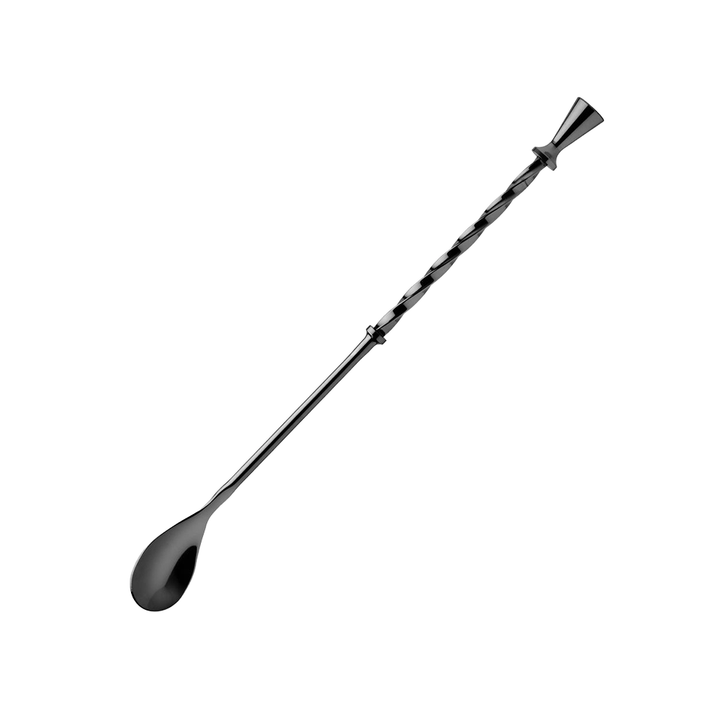 Cuillère à cocktail - Noir chromé