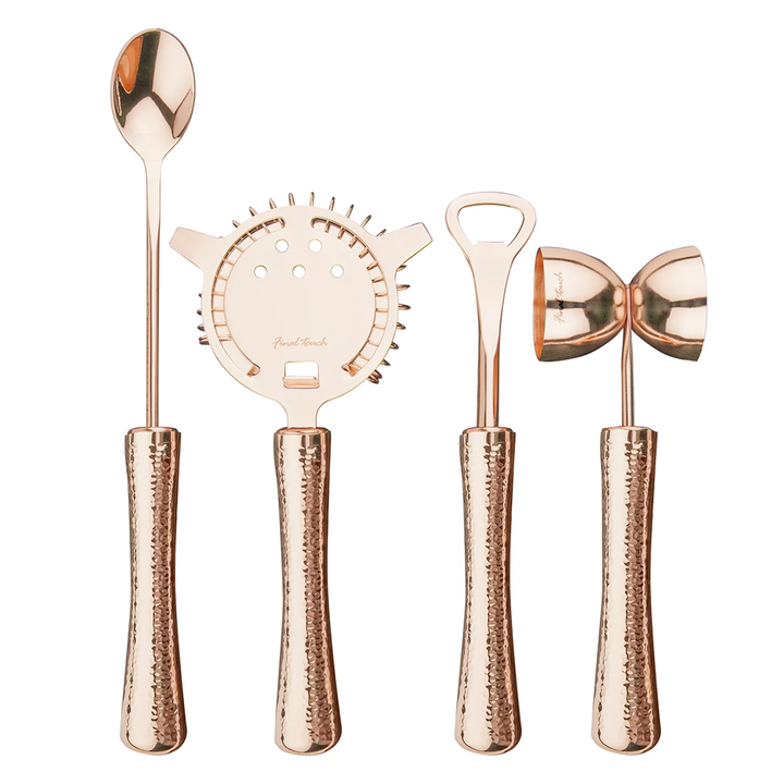 Ensemble à cocktail 4 pièces - Cuivre