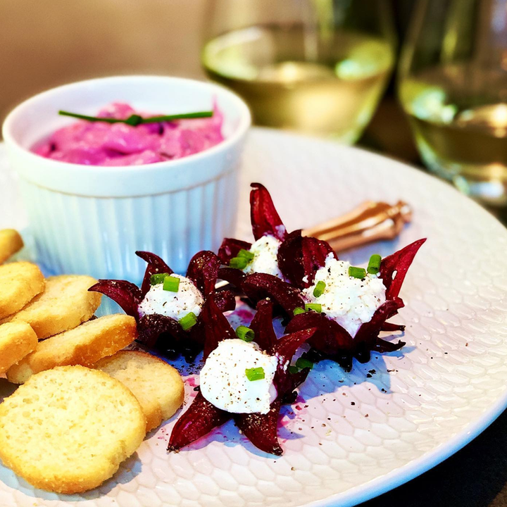 Fleurs d'Hibiscus dans le Sirop (11 fleurs)