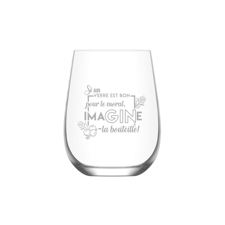 Verre old fashioned gravé - ImaGINe la bouteille