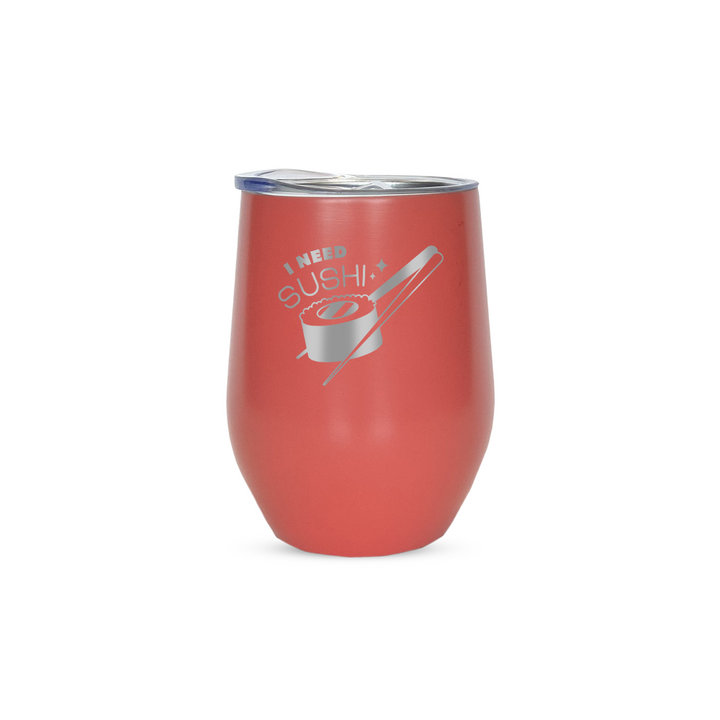 Verre gravé - I need sushi
