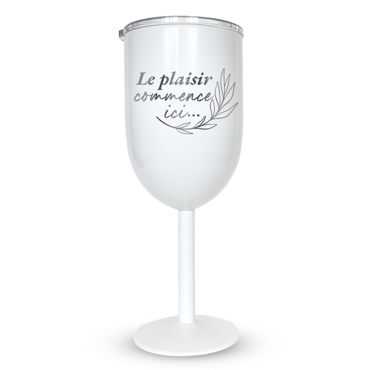 Verre gravé - Le plaisir commence ici...