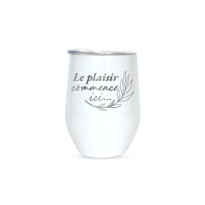 Verre gravé - Le plaisir commence ici...